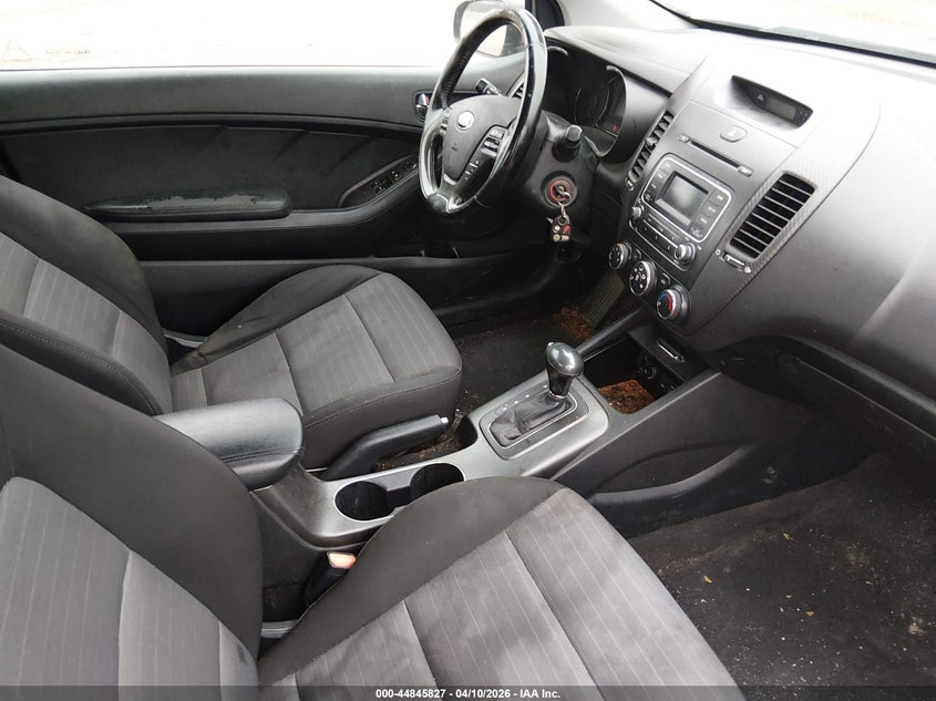 2015 Kia Forte 2.0 Koup Ex black Lot 111044845827 Vin KNAFX6A81F5389754