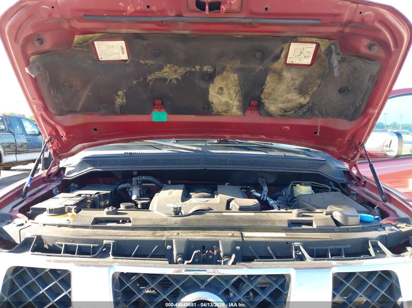 2004 Nissan Titan Le VIN: 1N6AA07BX4N518213 Lot: 44845881