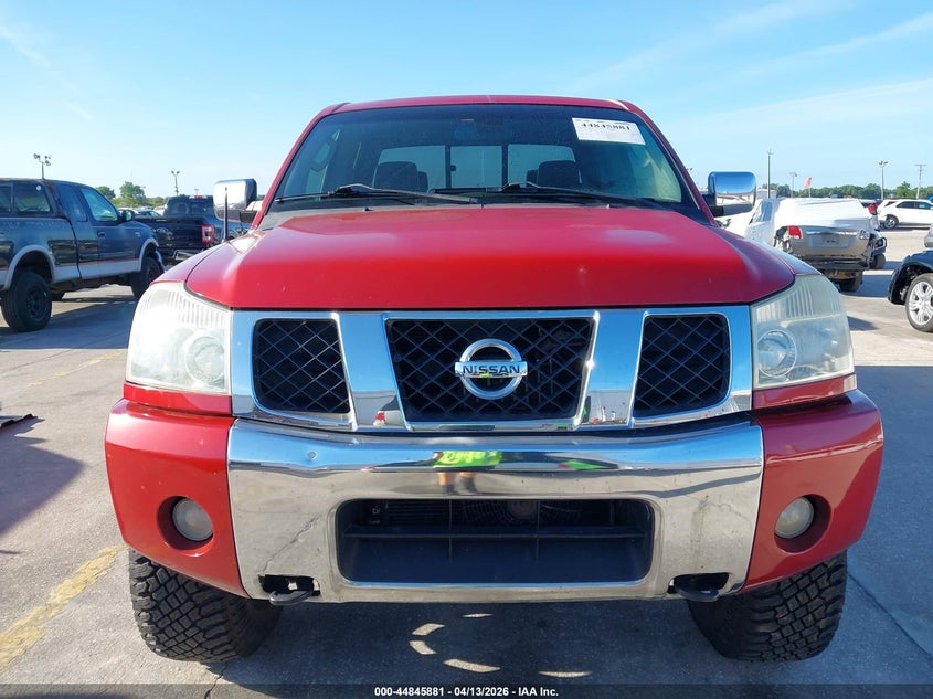 2004 Nissan Titan Le VIN: 1N6AA07BX4N518213 Lot: 44845881