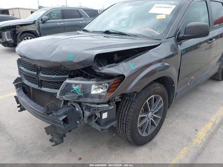 2017 Dodge Journey 2.4 Se Grey Lot 111044845889 Vin 3C4PDCAB4HT577097