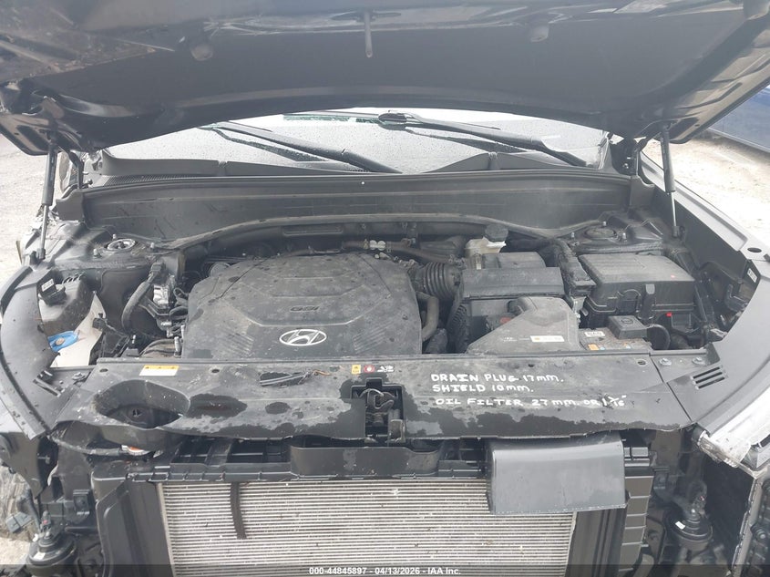 2022 Hyundai Palisade Sel VIN: KM8R4DHE3NU389635 Lot: 44845897