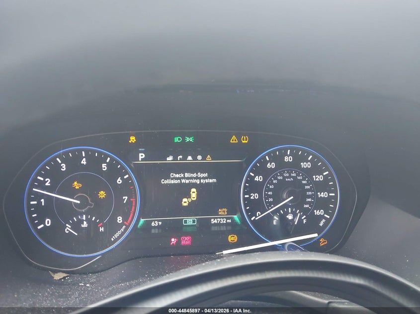 2022 Hyundai Palisade Sel VIN: KM8R4DHE3NU389635 Lot: 44845897