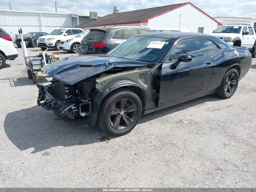 2019 Dodge Challenger 3.6 Sxt black Lot 111044845931 Vin 2C3CDZAG1KH733713