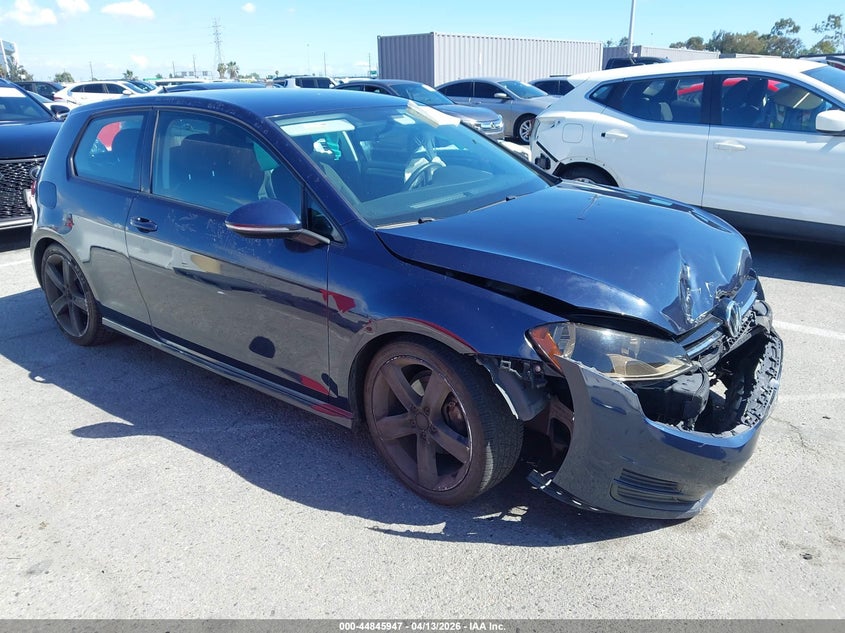 2016 Volkswagen Golf Tsi 2-Door