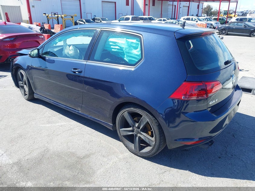2016 Volkswagen Golf Tsi 2-Door