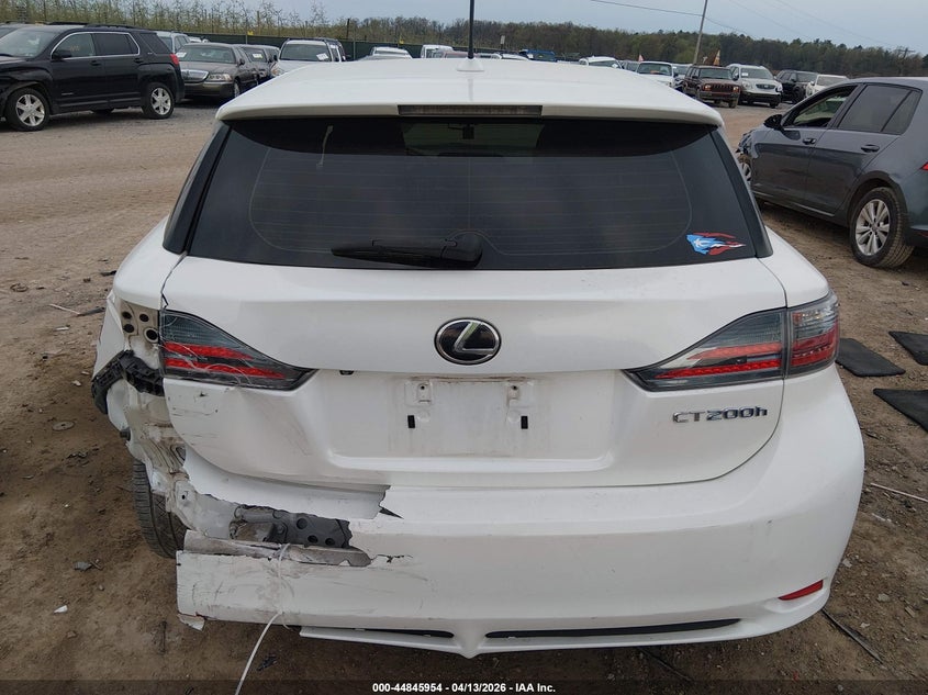 2012 Lexus Ct 200H Premium VIN: JTHKD5BH1C2081823 Lot: 44845954