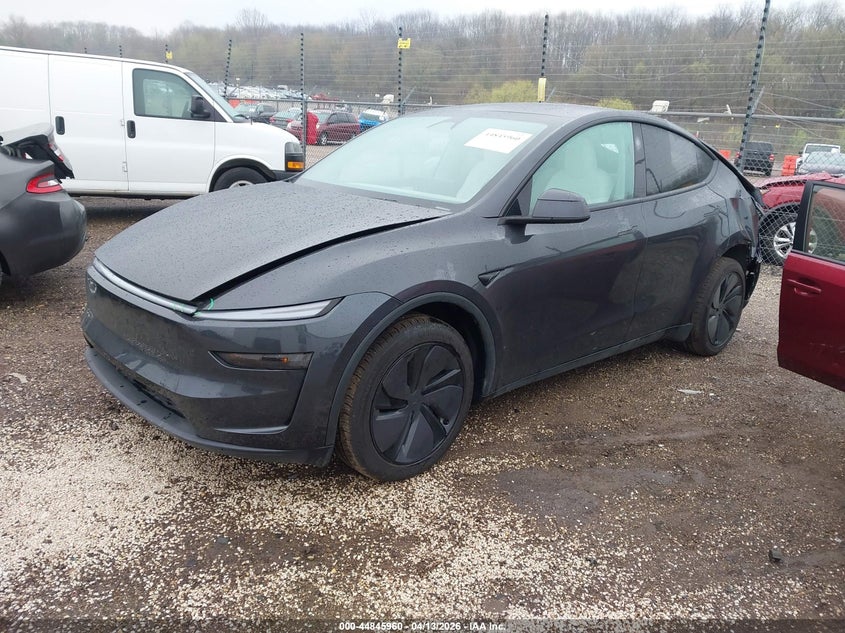 2026 Tesla Model y Premium Rear-Wheel Drive/Standard Rear-Wheel Drive grey Lot 111044845960 Vin 7SAYGDED7TF440131