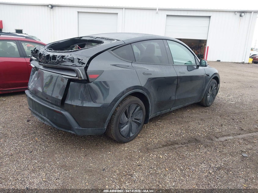 2026 Tesla Model y Premium Rear-Wheel Drive/Standard Rear-Wheel Drive grey Lot 111044845960 Vin 7SAYGDED7TF440131