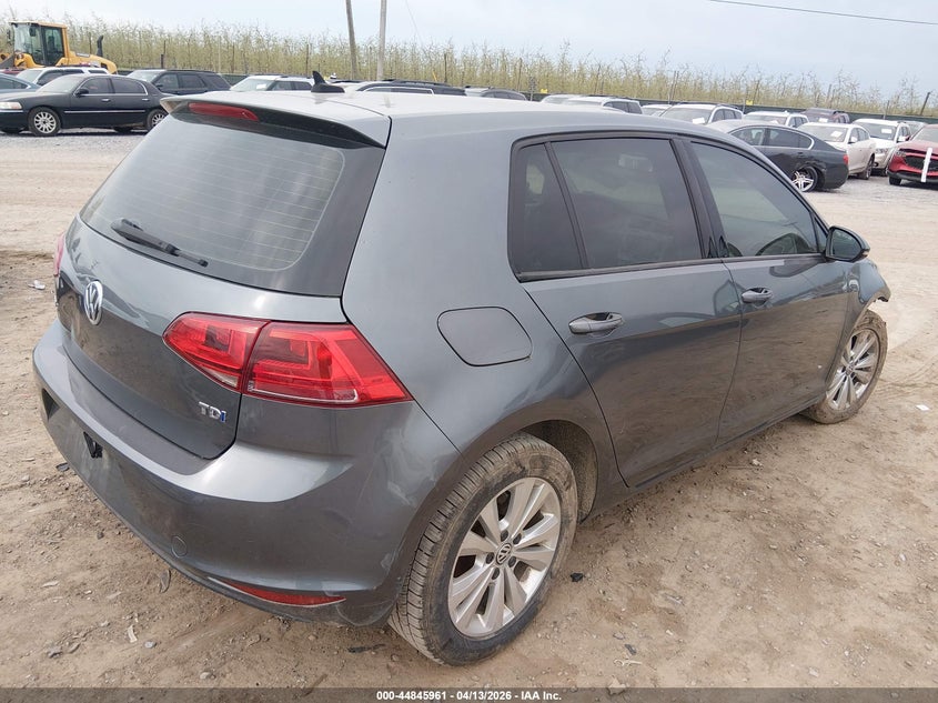 2015 Volkswagen Golf Tdi S 4-Door