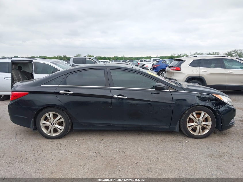 2012 Hyundai Sonata 2.4 Limited black Lot 111044846001 Vin 5NPEC4AC8CH452573