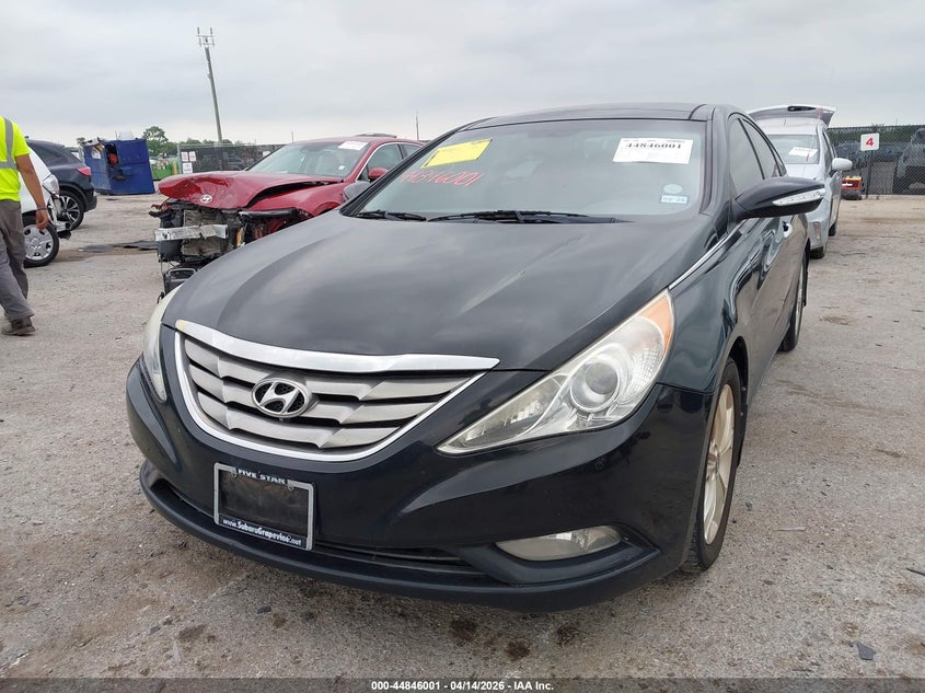 2012 Hyundai Sonata 2.4 Limited black Lot 111044846001 Vin 5NPEC4AC8CH452573