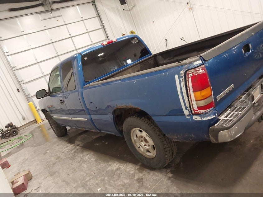 2003 GMC Sierra 1500 Sle VIN: 2GTEC19TX31412354 Lot: 44846033