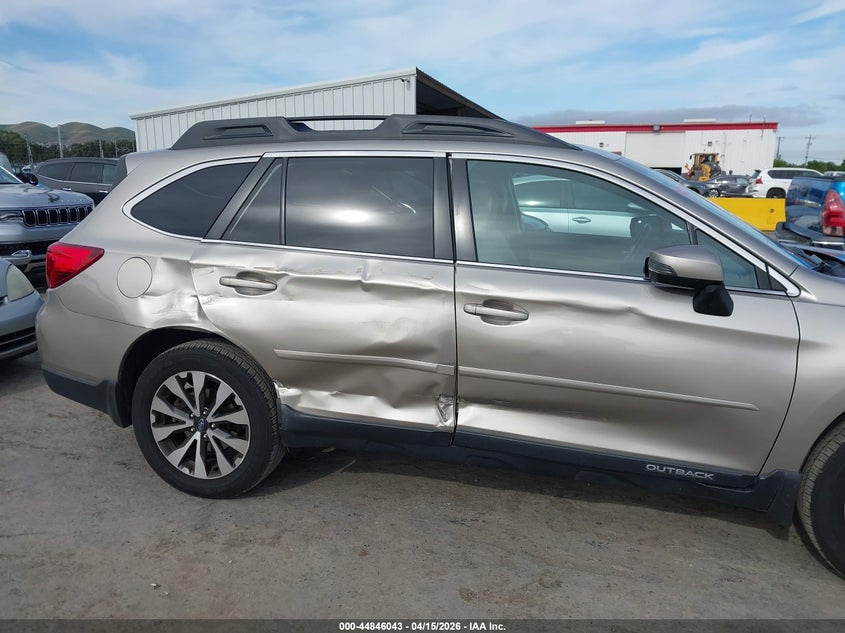2016 Subaru Outback 3.6R Limited VIN: 4S4BSENC6G3223490 Lot: 44846043
