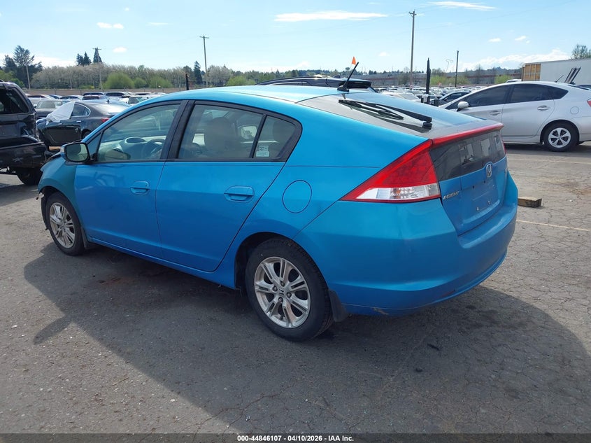 Vin: jhmze2h79as039762, lot: 45343415, honda insight ex 20103