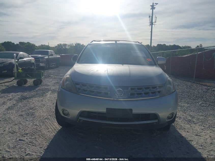 2006 Nissan Murano Sl VIN: JN8AZ08T36W424081 Lot: 44846144