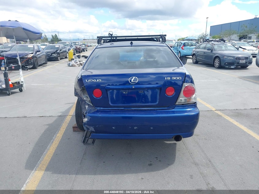 2001 Lexus Is 300 VIN: JTHBD182410023967 Lot: 44846193
