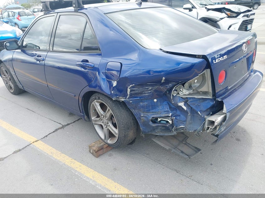 2001 Lexus Is 300 VIN: JTHBD182410023967 Lot: 44846193