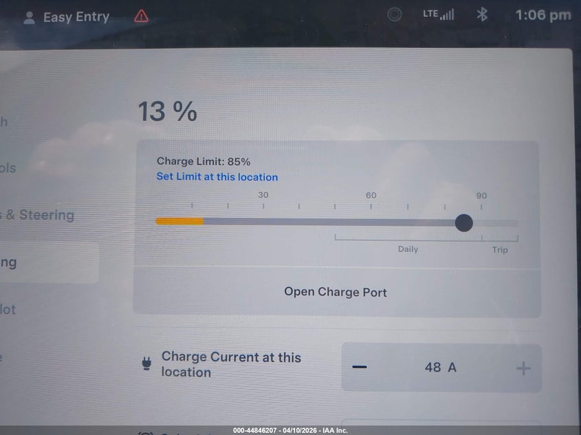 2017 Tesla Model S 100D/60D/75D/90D/P100D VIN: 5YJSA1E20HF189736 Lot: 44846207