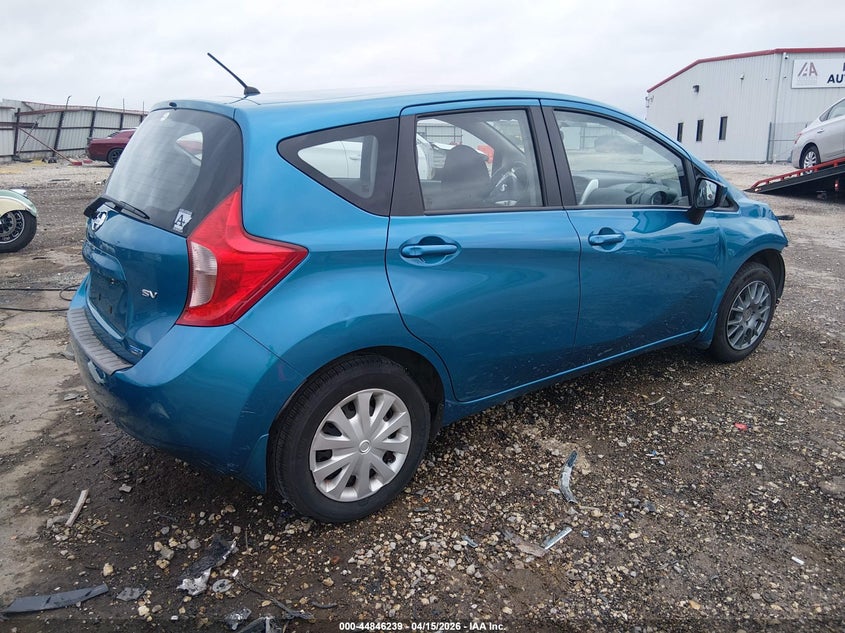 2015 Nissan Versa 1.6 Note Sv blue Lot 111044846239 Vin 3N1CE2CP0FL415191