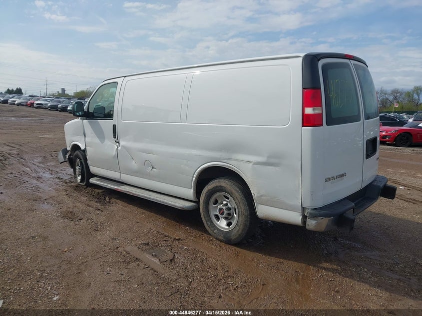 Vin: 1gtw7afg9j1905686, lot: 45343585, gmc savana 2500 work van 20183