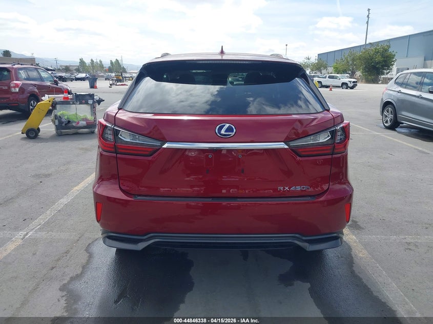 2019 Lexus Rx 450H VIN: 2T2BGMCA7KC033615 Lot: 44846338