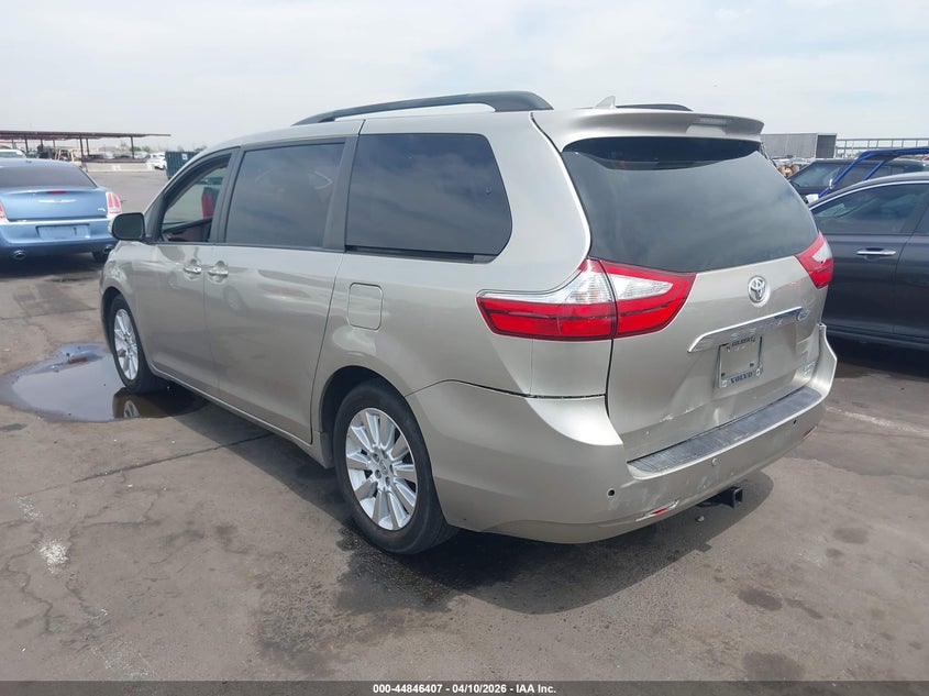 2015 Toyota Sienna Limited Premium 7 Passenger