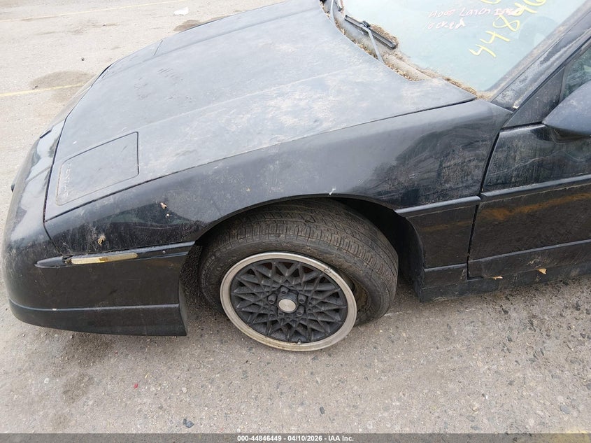 1988 Pontiac Fiero Gt VIN: 1G2PG1192JP224140 Lot: 44846449