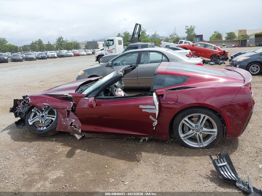 2016 Chevrolet Corvette Stingray VIN: 1G1YB2D75G5113822 Lot: 44846453