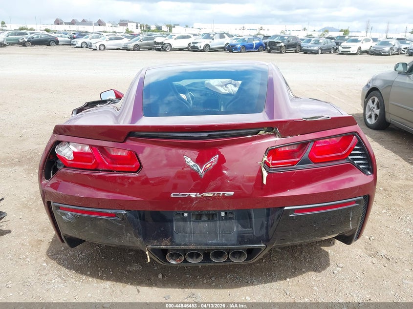 2016 Chevrolet Corvette Stingray VIN: 1G1YB2D75G5113822 Lot: 44846453