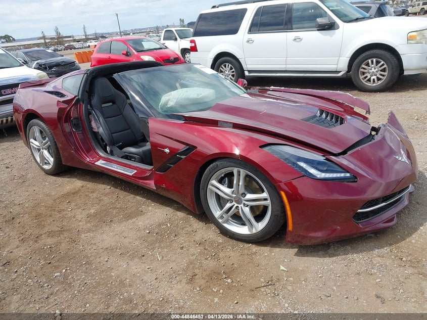 2016 Chevrolet Corvette Stingray VIN: 1G1YB2D75G5113822 Lot: 44846453