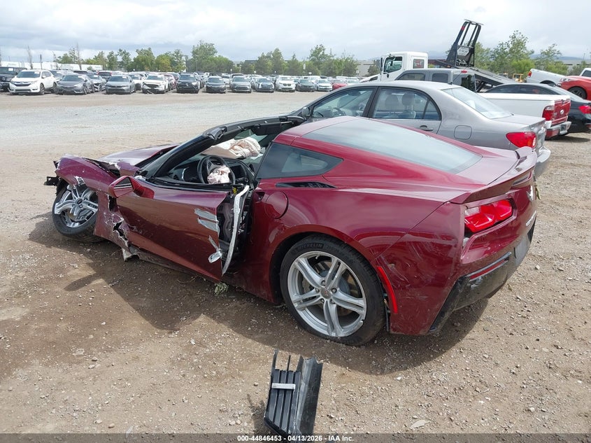 2016 Chevrolet Corvette Stingray VIN: 1G1YB2D75G5113822 Lot: 44846453