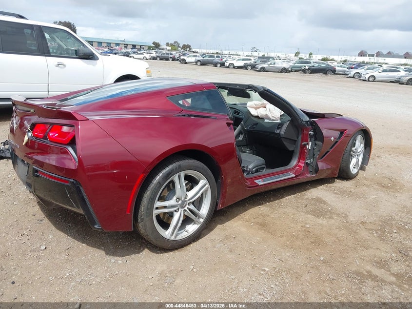 2016 Chevrolet Corvette Stingray VIN: 1G1YB2D75G5113822 Lot: 44846453