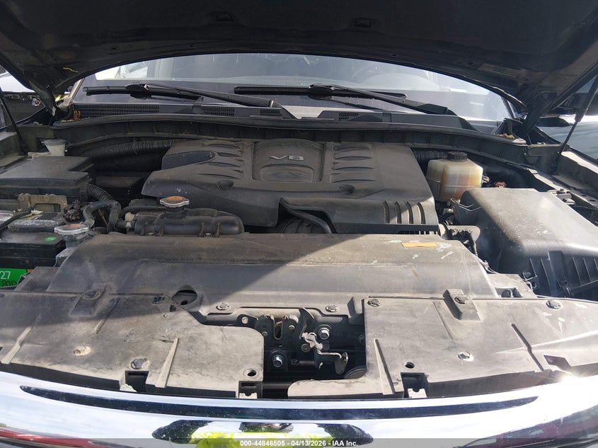 2013 Infiniti Qx56 VIN: JN8AZ2NE5D9042602 Lot: 44846505