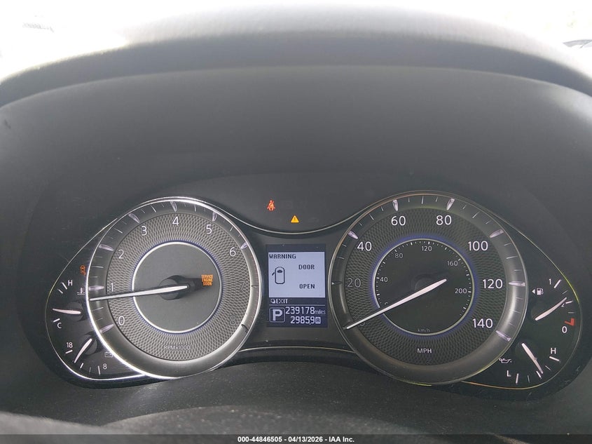 2013 Infiniti Qx56 VIN: JN8AZ2NE5D9042602 Lot: 44846505