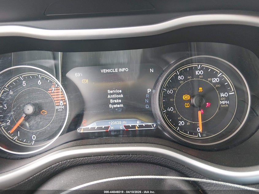 2016 JEEP CHEROKEE auction photo 7