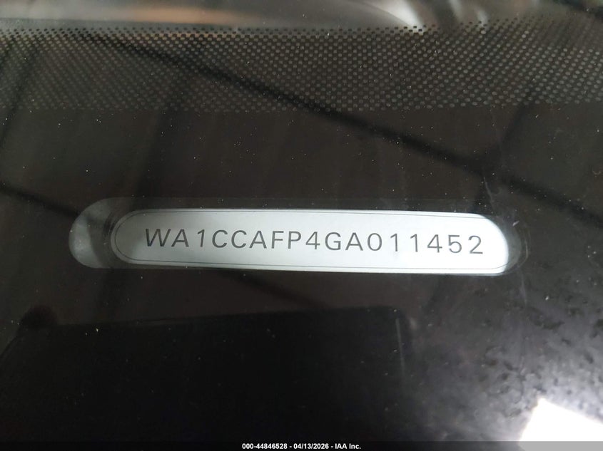 2016 Audi Sq5 3.0T Premium Plus VIN: WA1CCAFP4GA011452 Lot: 44846528