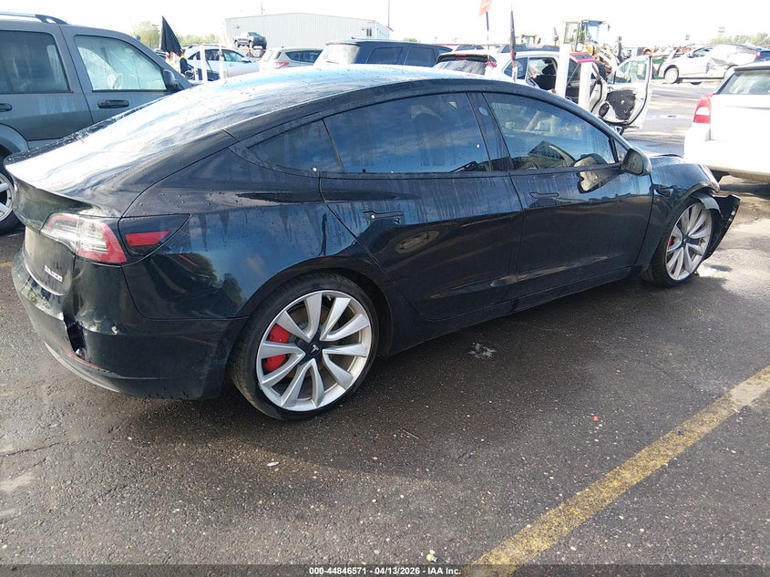 2018 Tesla Model 3 Long Range/Performance black Lot 111044846571 Vin 5YJ3E1EB9JF148228