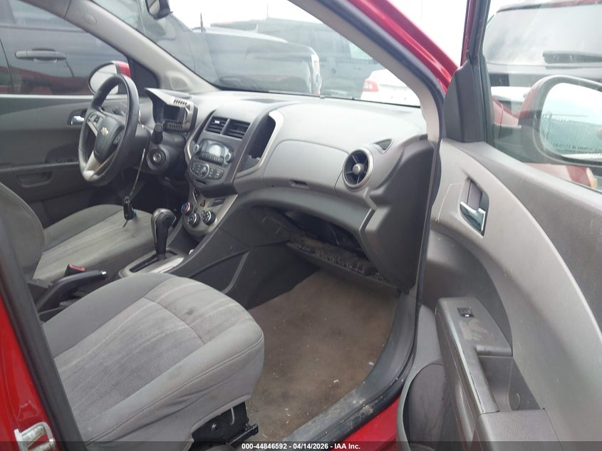 2012 CHEVROLET SONIC SEDAN 1.8L I-4 DOHC, VVT, 138HP