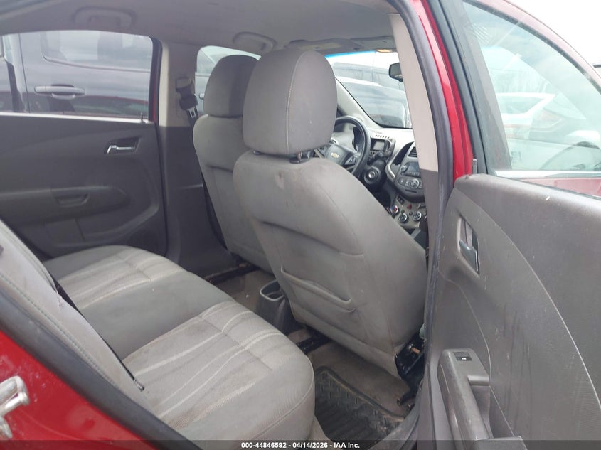 2012 CHEVROLET SONIC SEDAN 1.8L I-4 DOHC, VVT, 138HP