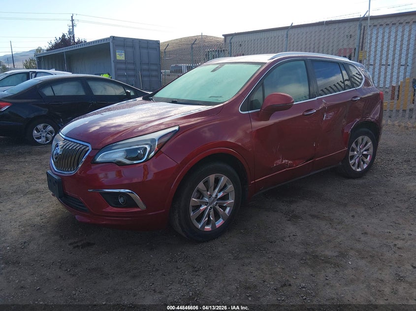 LRBFXBSA8HD141733 2017 Buick Envision 2.5 Essence Red