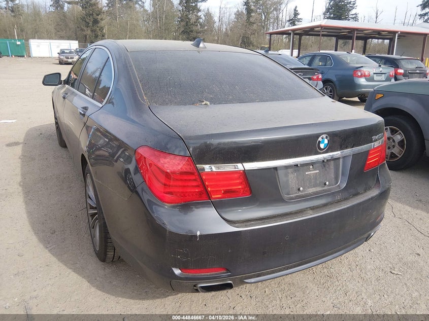 2011 BMW 740I VIN: WBAKA4C55BC613122 Lot: 44846667