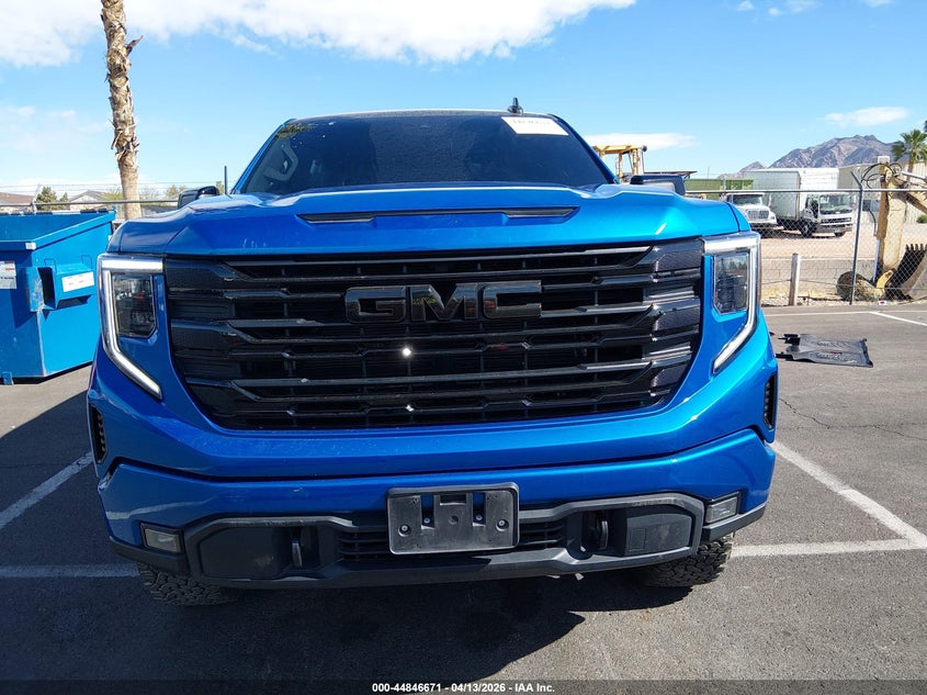 2022 Gmc SIERRA 2.7 1500 4Wd Short Box Elevation blue Lot 111044846671 Vin 3GTPUCEK3NG689663