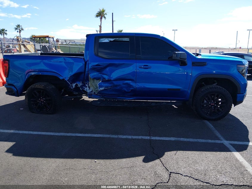 2022 Gmc SIERRA 2.7 1500 4Wd Short Box Elevation blue Lot 111044846671 Vin 3GTPUCEK3NG689663