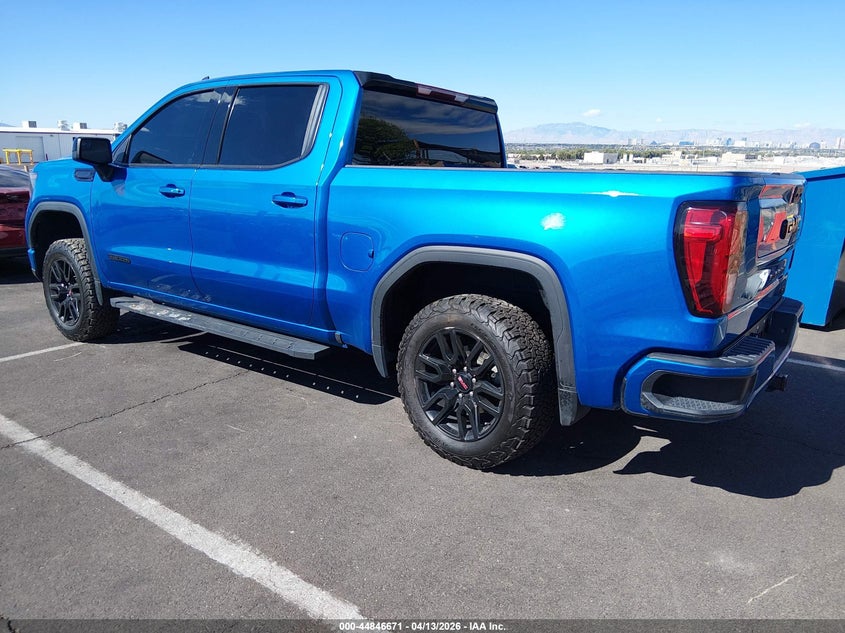 2022 Gmc SIERRA 2.7 1500 4Wd Short Box Elevation blue Lot 111044846671 Vin 3GTPUCEK3NG689663