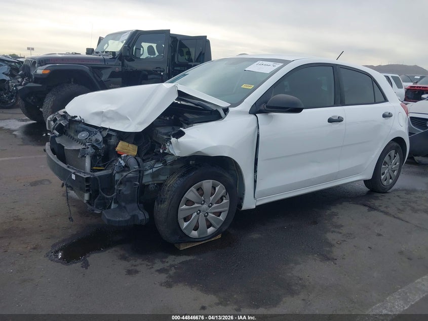 Vin: 3kpa25ab6je089612, lot: 45343984, kia rio lx 20182