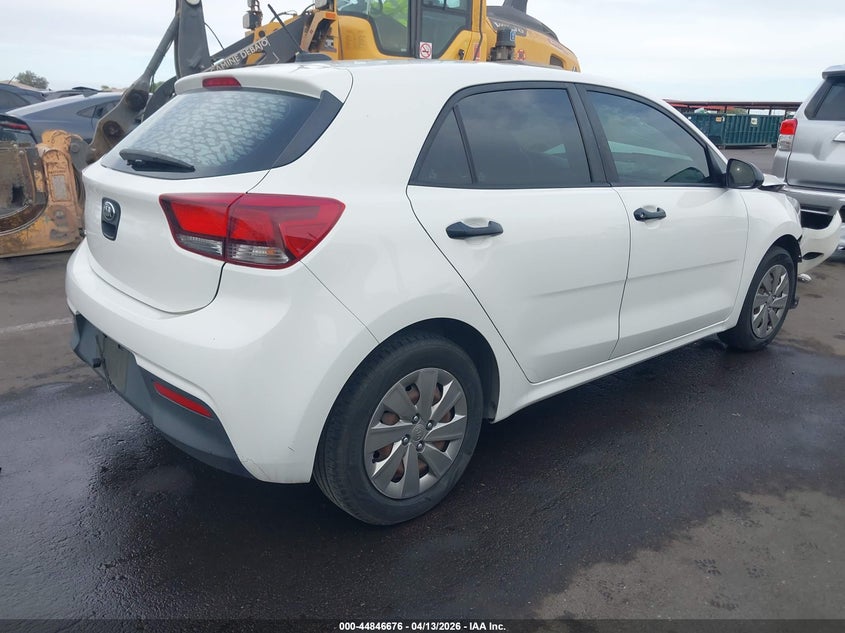 Vin: 3kpa25ab6je089612, lot: 45343984, kia rio lx 20184