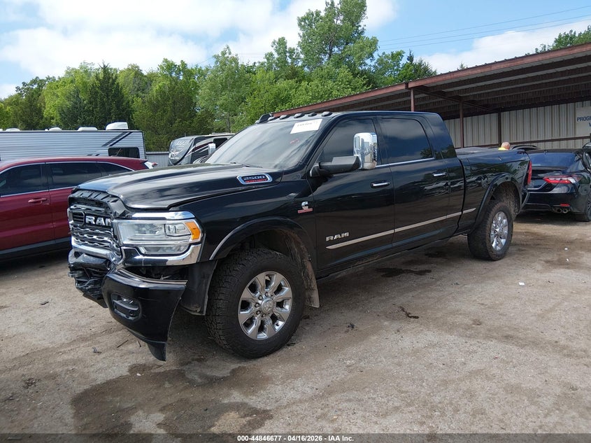 2019 Ram 2500 6.7 Ram Limited 4X4 6'4 Box black Lot 111044846677 Vin 3C6UR5TL9KG626629