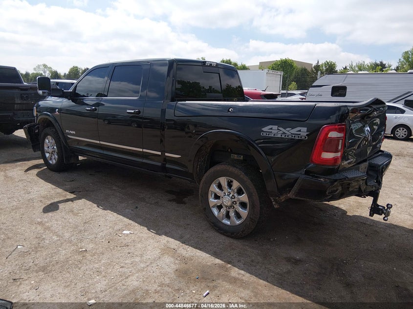 2019 Ram 2500 6.7 Ram Limited 4X4 6'4 Box black Lot 111044846677 Vin 3C6UR5TL9KG626629