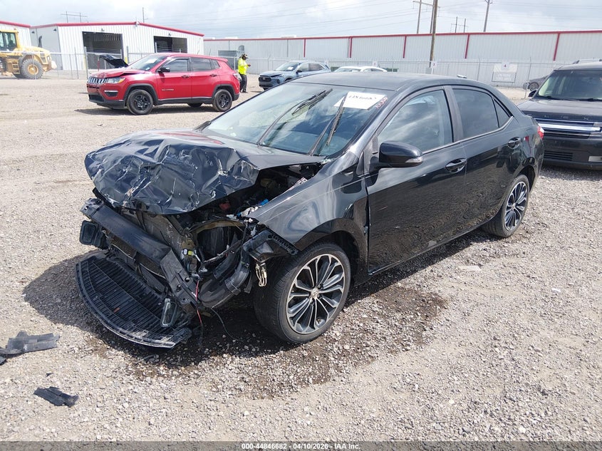 2016 Toyota Corolla 1.8 S Plus black Lot 111044846682 Vin 5YFBURHE1GP482916