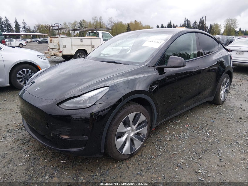 7SAYGAEE1NF535083 2022 TESLA MODEL Y LONG RANGE DUAL MOTOR ALL-WHEEL DRIVE photo 1